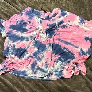 Colorful Tie-Dye Short Sleeve Women's Tee - USED!